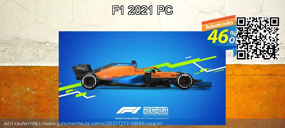 F1 2021 PC überraschend Förderung Bildschirmfoto