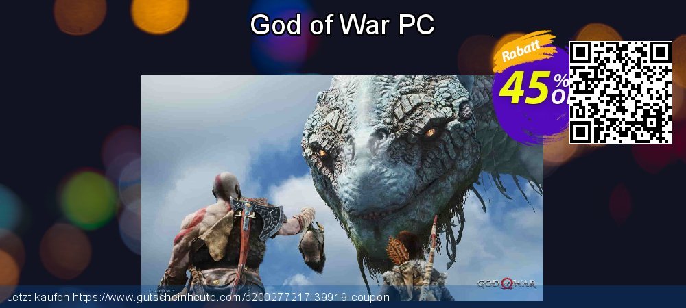 God of War PC umwerfende Preisnachlässe Bildschirmfoto