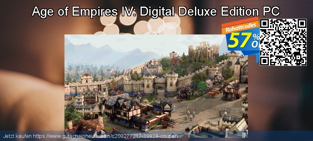 Age of Empires IV: Digital Deluxe Edition PC spitze Ermäßigung Bildschirmfoto