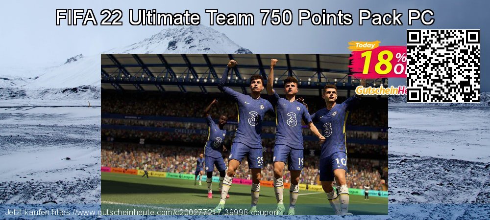 FIFA 22 Ultimate Team 750 Points Pack PC wunderbar Preisnachlass Bildschirmfoto