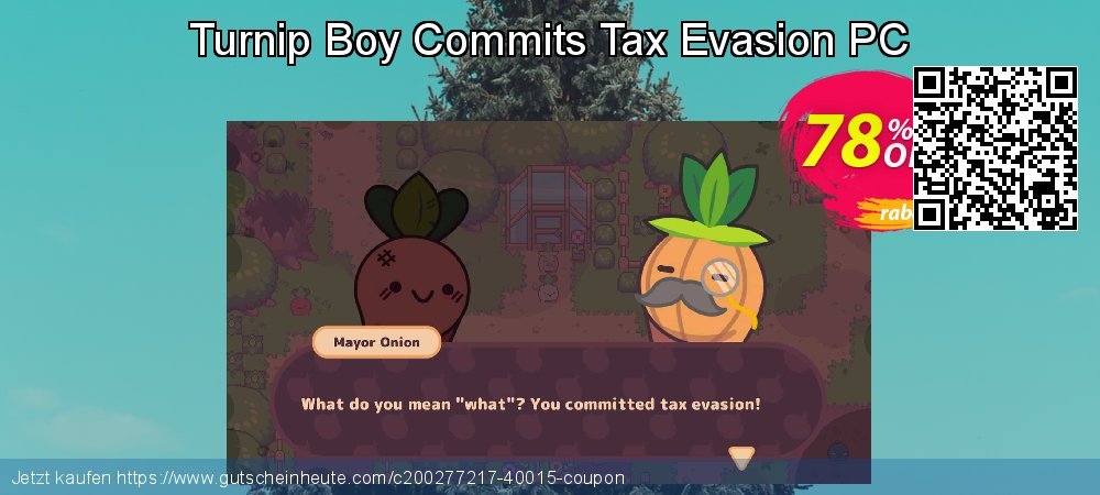 Turnip Boy Commits Tax Evasion PC aufregende Preisnachlass Bildschirmfoto