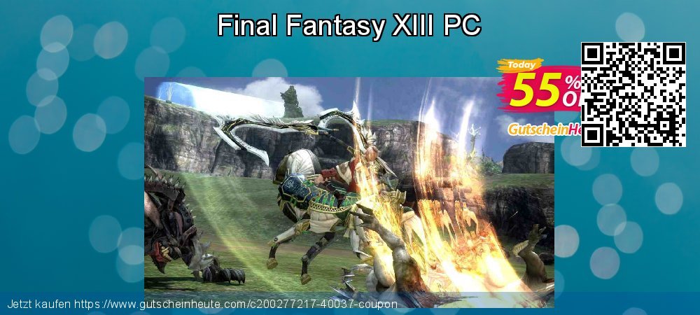 Final Fantasy XIII PC verwunderlich Ermäßigungen Bildschirmfoto