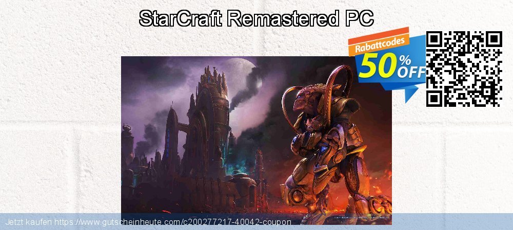 StarCraft Remastered PC aufregenden Diskont Bildschirmfoto