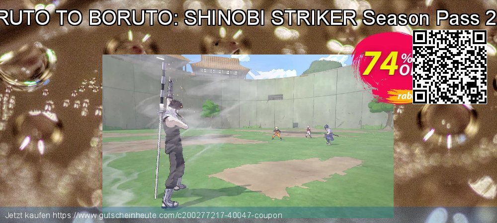 NARUTO TO BORUTO: SHINOBI STRIKER Season Pass 2 PC genial Außendienst-Promotions Bildschirmfoto