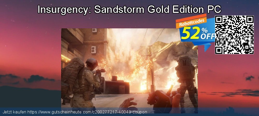 Insurgency: Sandstorm Gold Edition PC klasse Preisnachlass Bildschirmfoto