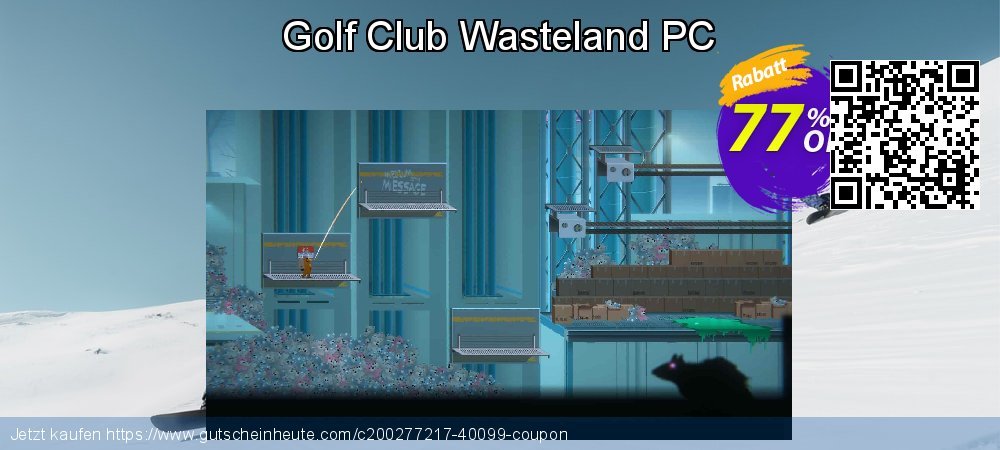 Golf Club Wasteland PC verwunderlich Preisreduzierung Bildschirmfoto