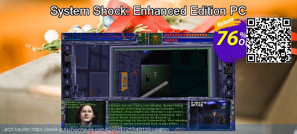 System Shock: Enhanced Edition PC verwunderlich Verkaufsförderung Bildschirmfoto