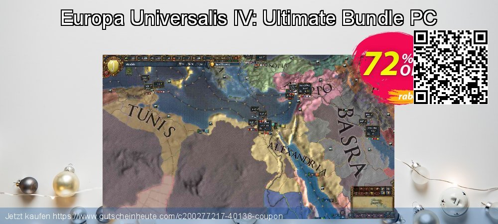 Europa Universalis IV: Ultimate Bundle PC geniale Rabatt Bildschirmfoto