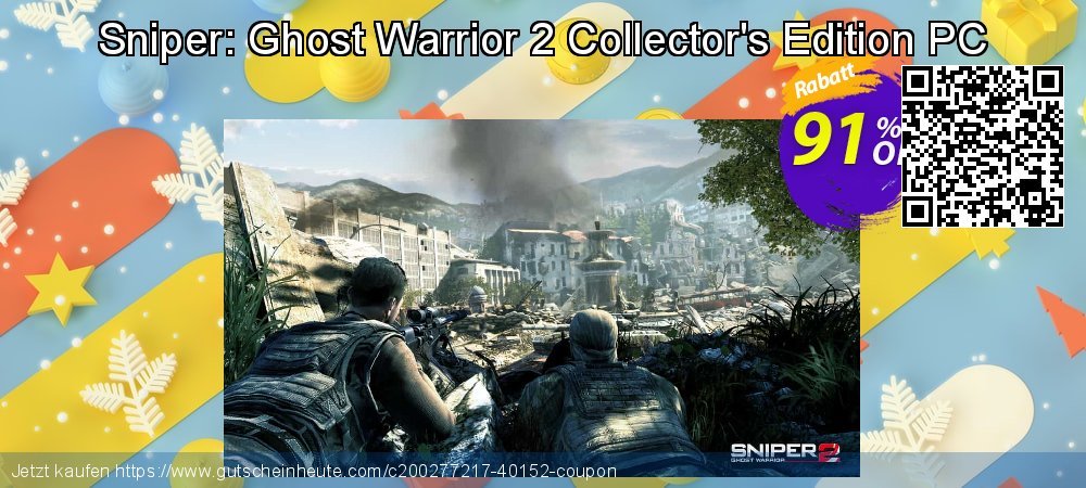 Sniper: Ghost Warrior 2 Collector&#039;s Edition PC großartig Förderung Bildschirmfoto