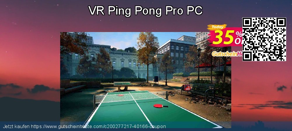 VR Ping Pong Pro PC aufregenden Außendienst-Promotions Bildschirmfoto