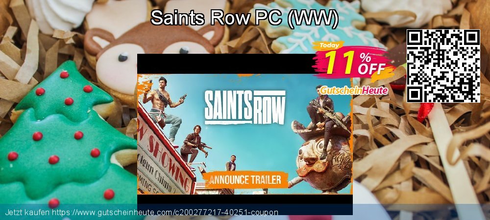 Saints Row PC - WW  wundervoll Außendienst-Promotions Bildschirmfoto
