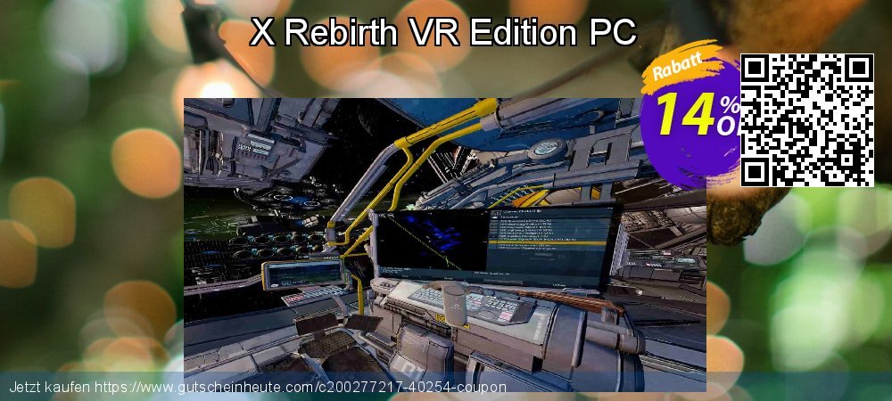 X Rebirth VR Edition PC verwunderlich Förderung Bildschirmfoto