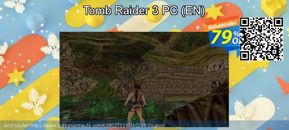 Tomb Raider 3 PC - EN  uneingeschränkt Außendienst-Promotions Bildschirmfoto