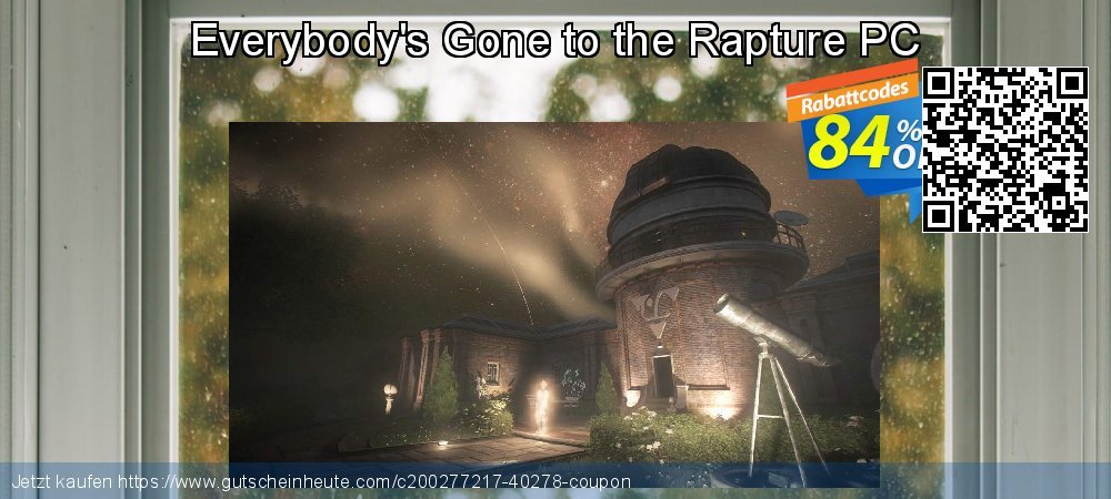 Everybody&#039;s Gone to the Rapture PC atemberaubend Promotionsangebot Bildschirmfoto