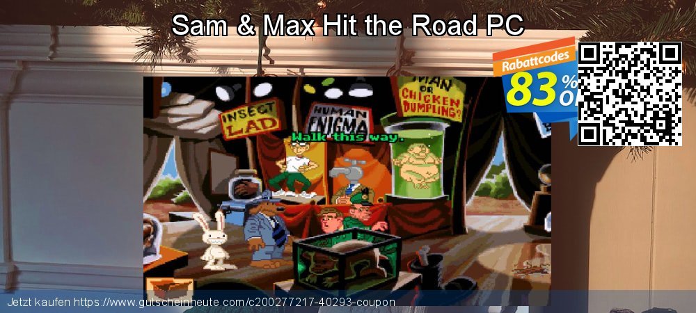 Sam & Max Hit the Road PC geniale Preisnachlässe Bildschirmfoto