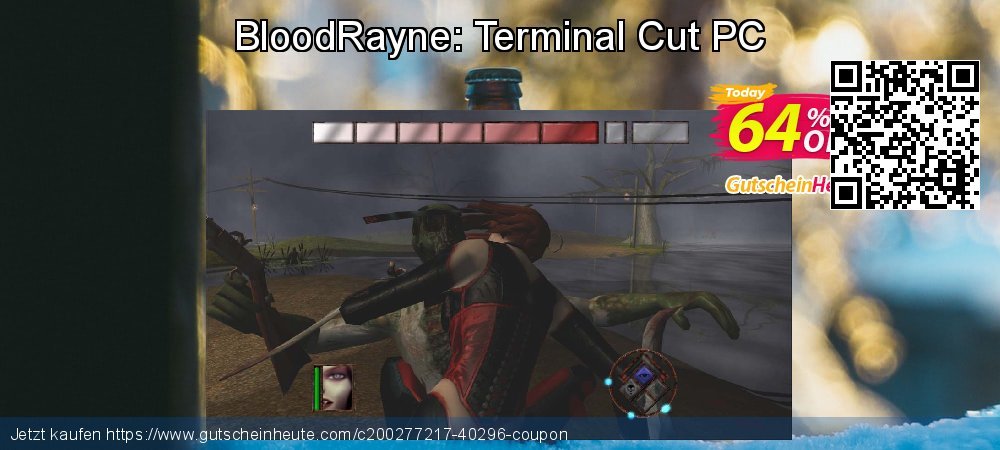 BloodRayne: Terminal Cut PC spitze Nachlass Bildschirmfoto