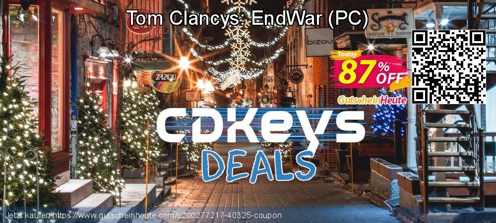Tom Clancys: EndWar - PC  aufregende Rabatt Bildschirmfoto