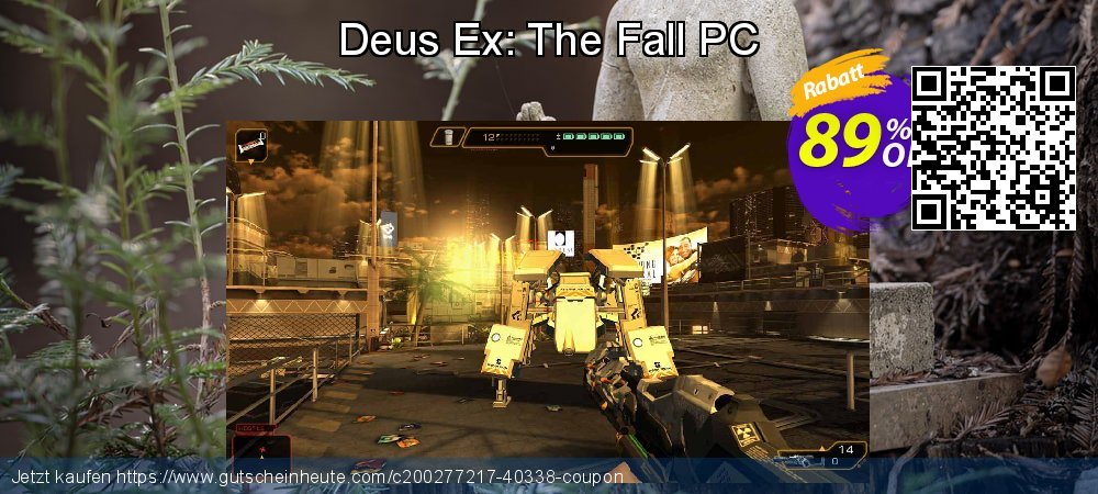 Deus Ex: The Fall PC großartig Preisnachlass Bildschirmfoto