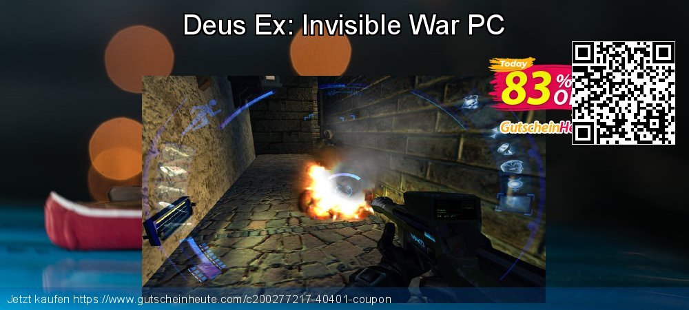Deus Ex: Invisible War PC wunderbar Disagio Bildschirmfoto