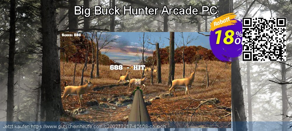 Big Buck Hunter Arcade PC formidable Beförderung Bildschirmfoto