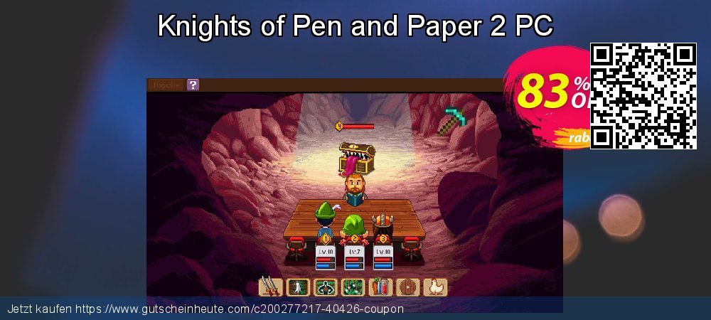 Knights of Pen and Paper 2 PC besten Sale Aktionen Bildschirmfoto