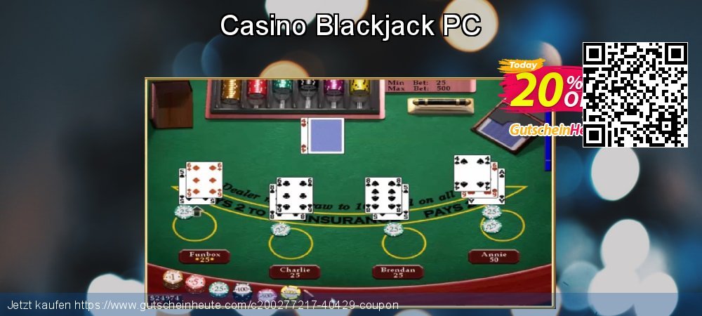 Casino Blackjack PC unglaublich Preisnachlässe Bildschirmfoto