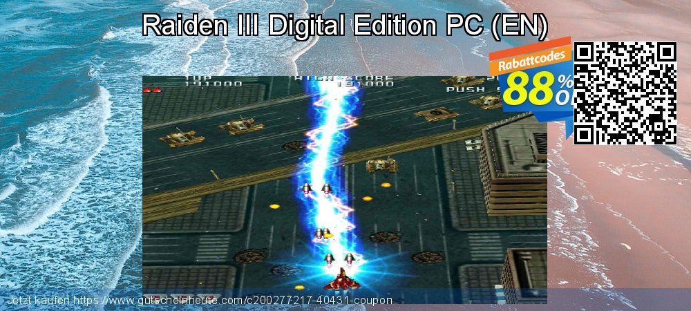 Raiden III Digital Edition PC - EN  großartig Promotionsangebot Bildschirmfoto