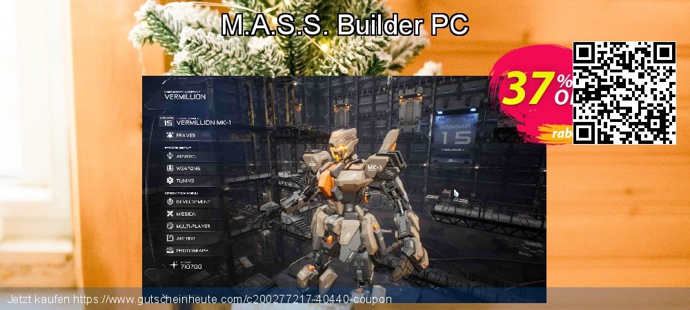 M.A.S.S. Builder PC verwunderlich Preisnachlass Bildschirmfoto