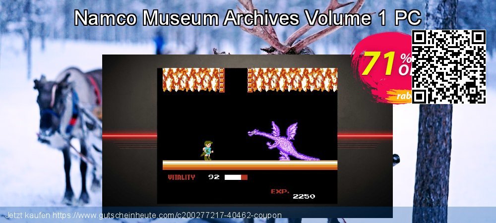 Namco Museum Archives Volume 1 PC großartig Ermäßigungen Bildschirmfoto