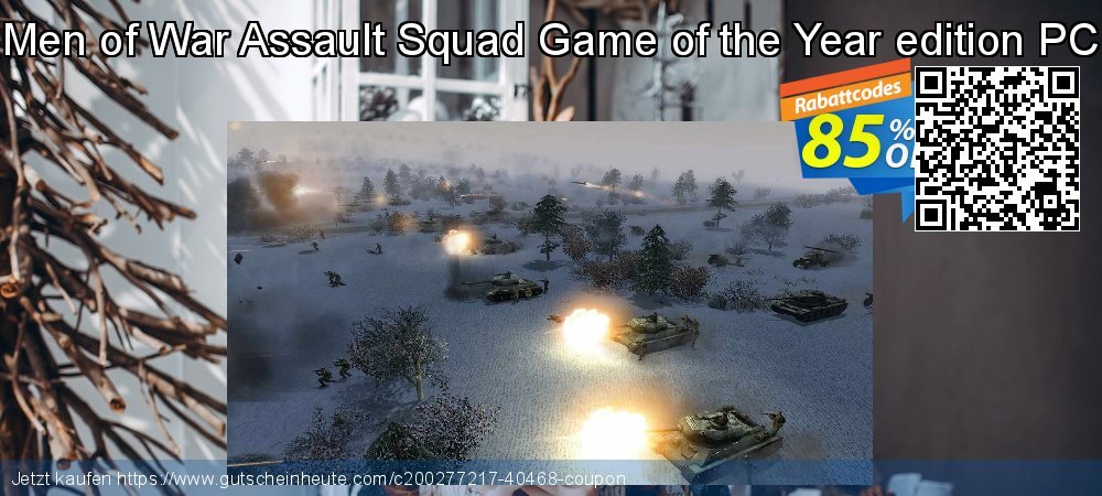 Men of War Assault Squad Game of the Year edition PC wundervoll Ermäßigung Bildschirmfoto