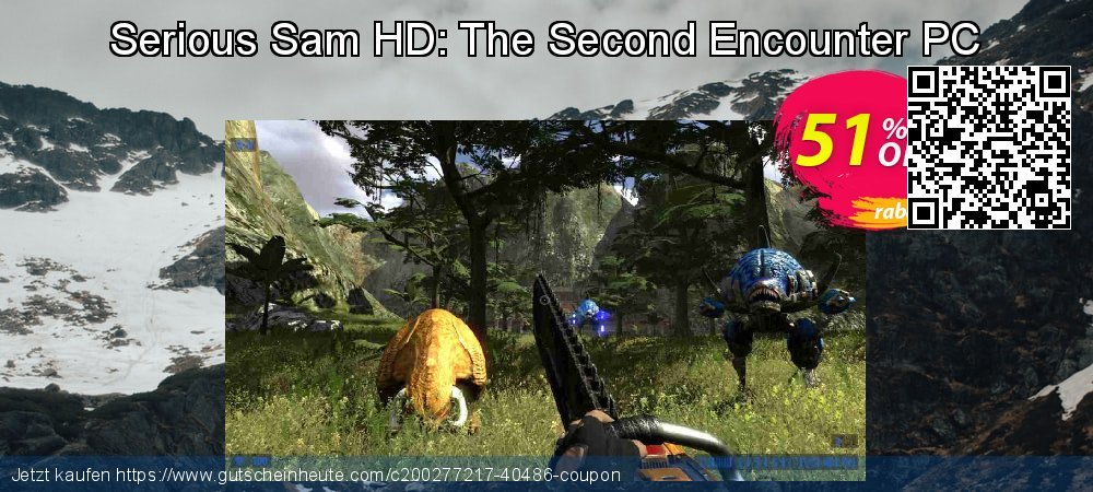 Serious Sam HD: The Second Encounter PC ausschließlich Disagio Bildschirmfoto