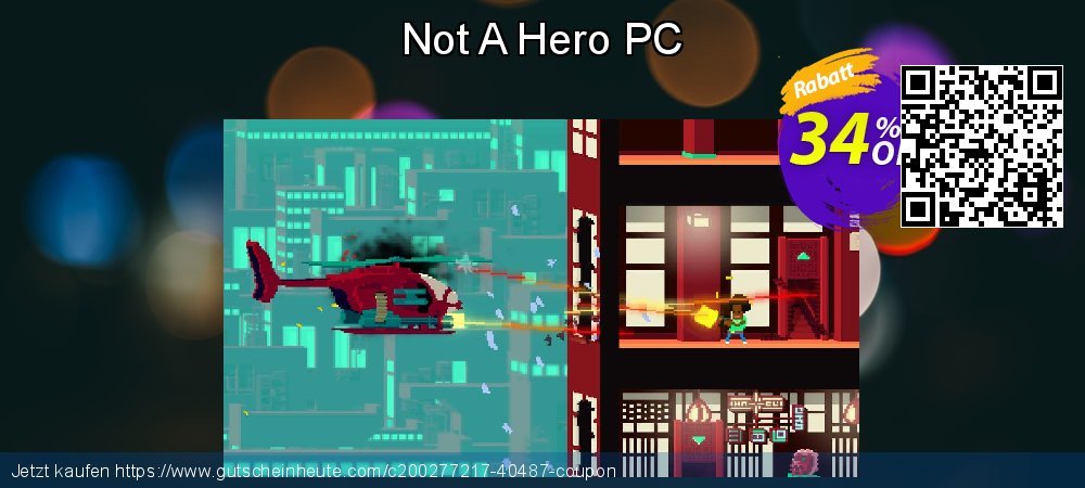 Not A Hero PC ausschließenden Verkaufsförderung Bildschirmfoto