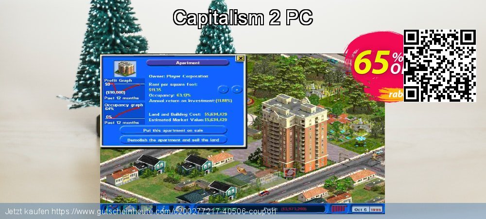 Capitalism 2 PC faszinierende Außendienst-Promotions Bildschirmfoto