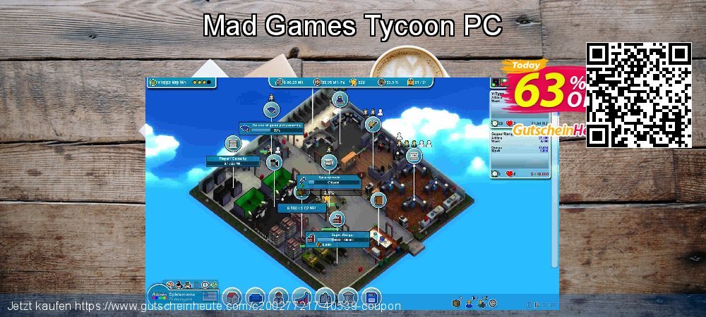 Mad Games Tycoon PC umwerfende Ausverkauf Bildschirmfoto