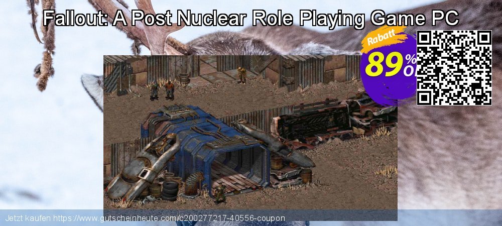 Fallout: A Post Nuclear Role Playing Game PC wunderbar Ausverkauf Bildschirmfoto