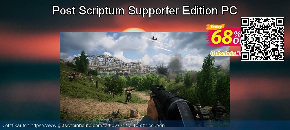 Post Scriptum Supporter Edition PC Sonderangebote Preisnachlässe Bildschirmfoto
