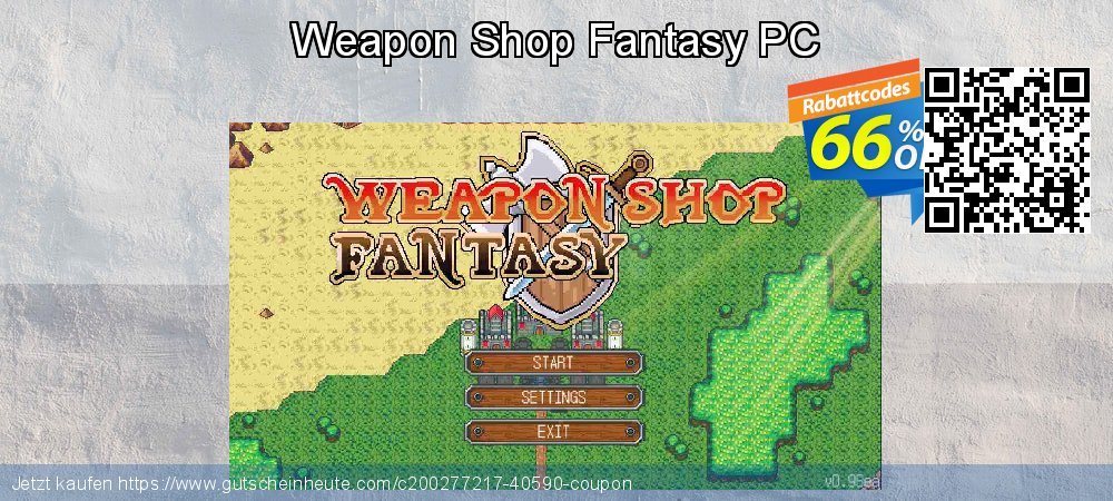 Weapon Shop Fantasy PC wunderschön Ausverkauf Bildschirmfoto