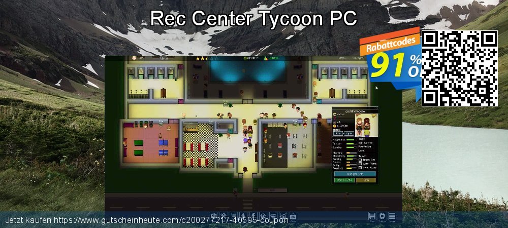 Rec Center Tycoon PC verwunderlich Beförderung Bildschirmfoto