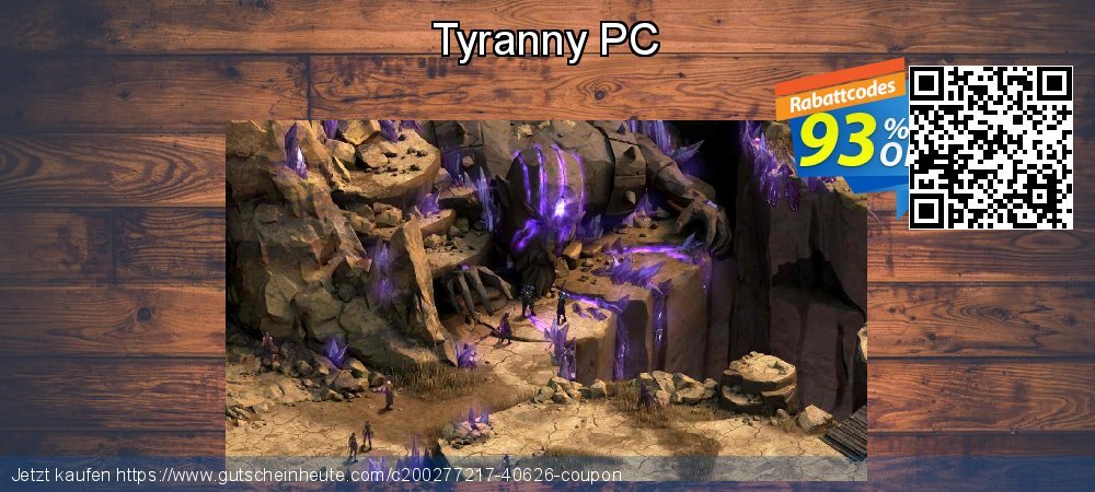 Tyranny PC verwunderlich Preisreduzierung Bildschirmfoto