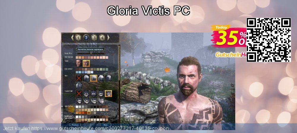 Gloria Victis PC aufregende Promotionsangebot Bildschirmfoto