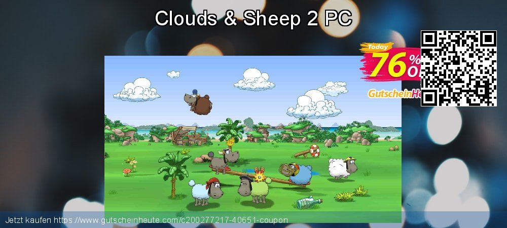 Clouds & Sheep 2 PC super Angebote Bildschirmfoto
