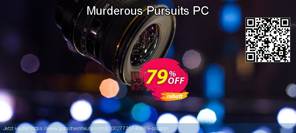 Murderous Pursuits PC klasse Promotionsangebot Bildschirmfoto