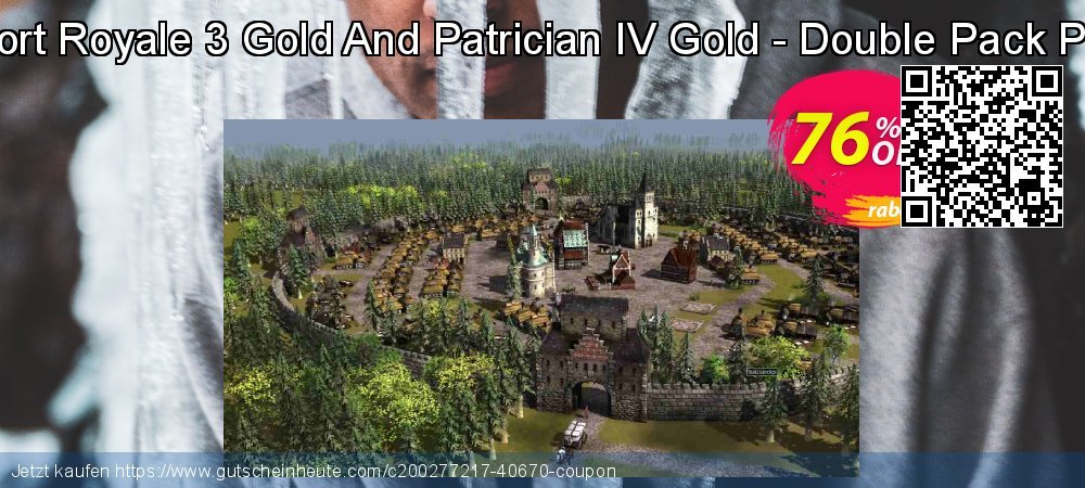 Port Royale 3 Gold And Patrician IV Gold - Double Pack PC exklusiv Nachlass Bildschirmfoto