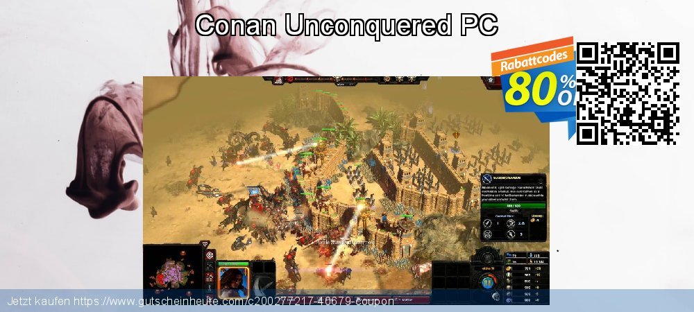 Conan Unconquered PC großartig Förderung Bildschirmfoto