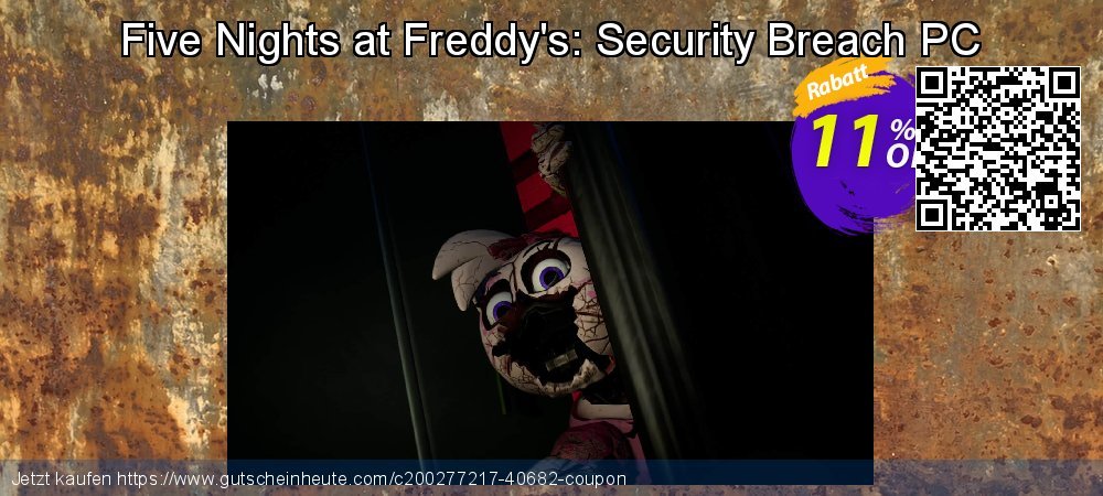Five Nights at Freddy&#039;s: Security Breach PC super Rabatt Bildschirmfoto