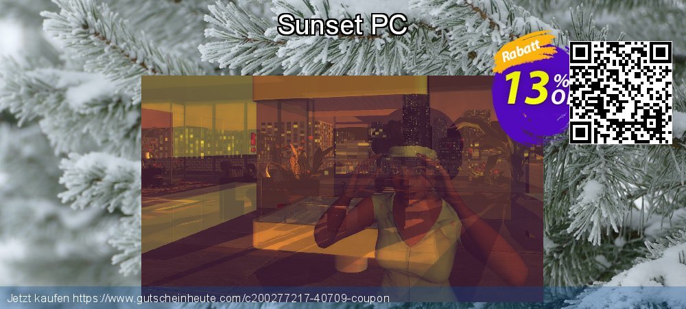 Sunset PC fantastisch Ausverkauf Bildschirmfoto