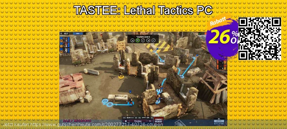 TASTEE: Lethal Tactics PC umwerfenden Ausverkauf Bildschirmfoto