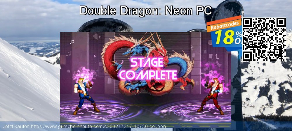 Double Dragon: Neon PC spitze Förderung Bildschirmfoto