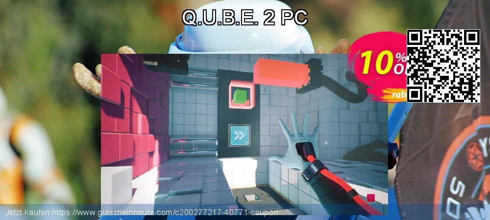 Q.U.B.E. 2 PC fantastisch Promotionsangebot Bildschirmfoto