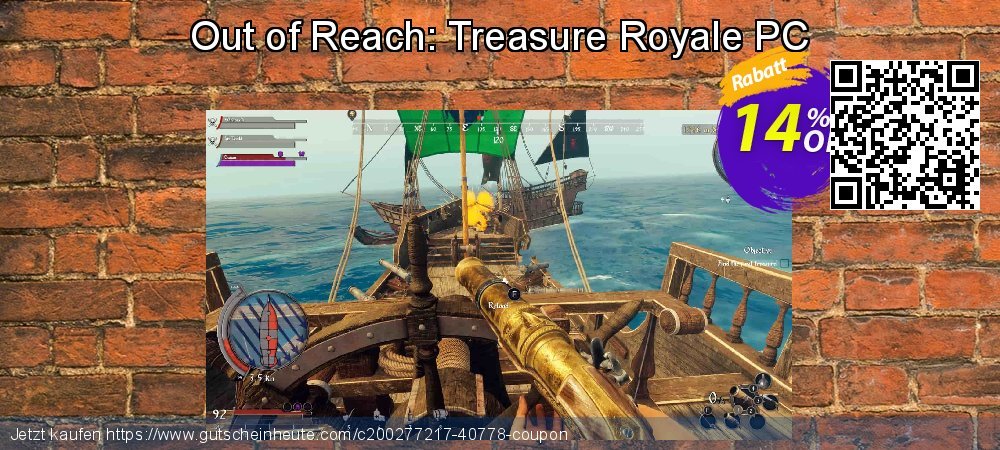 Out of Reach: Treasure Royale PC wundervoll Außendienst-Promotions Bildschirmfoto
